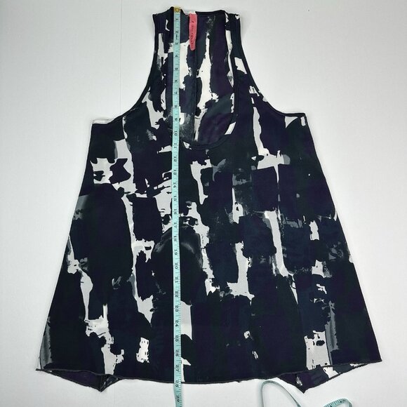 Eight Sixty Women’s Black Designer Sleeveless Resortwear Tank Top Medium/C33 - Picture 9 of 11